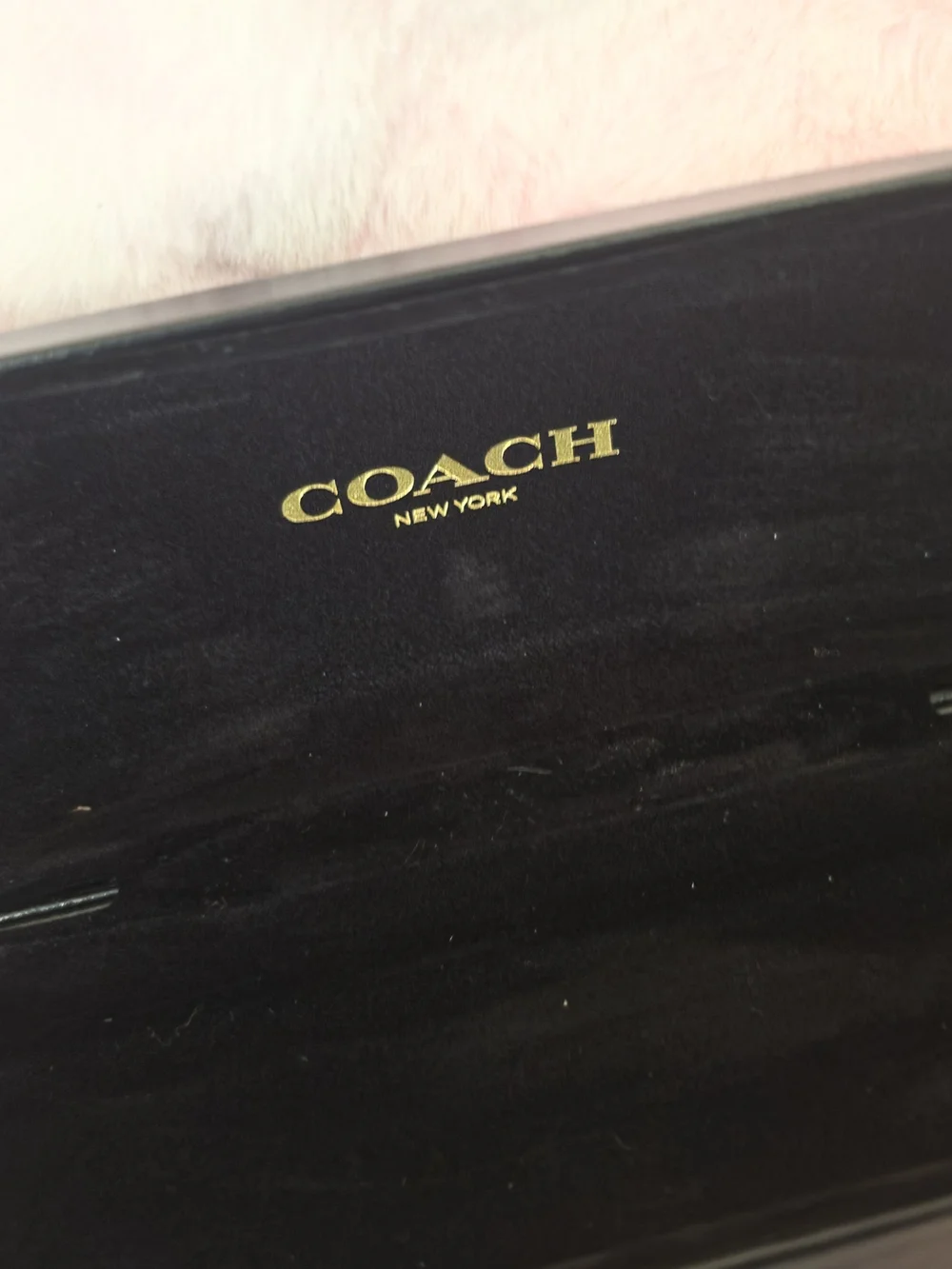 COACH Black Women's Eyeglasses with Case